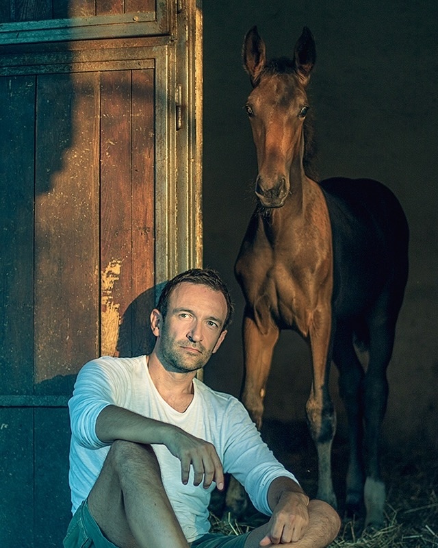 Hrvoje Dumančić with his horse