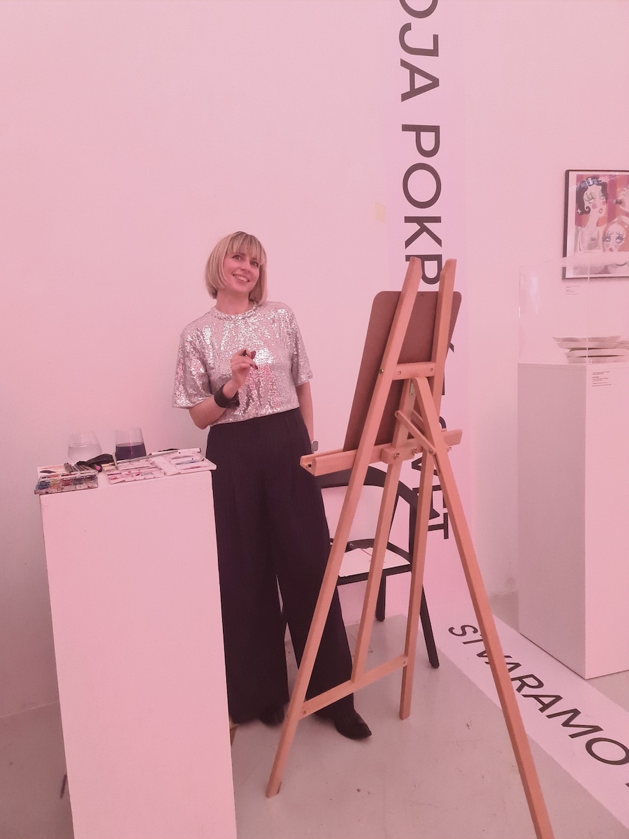 Chef Pavo Klaric Croatian Artist Maya Beus