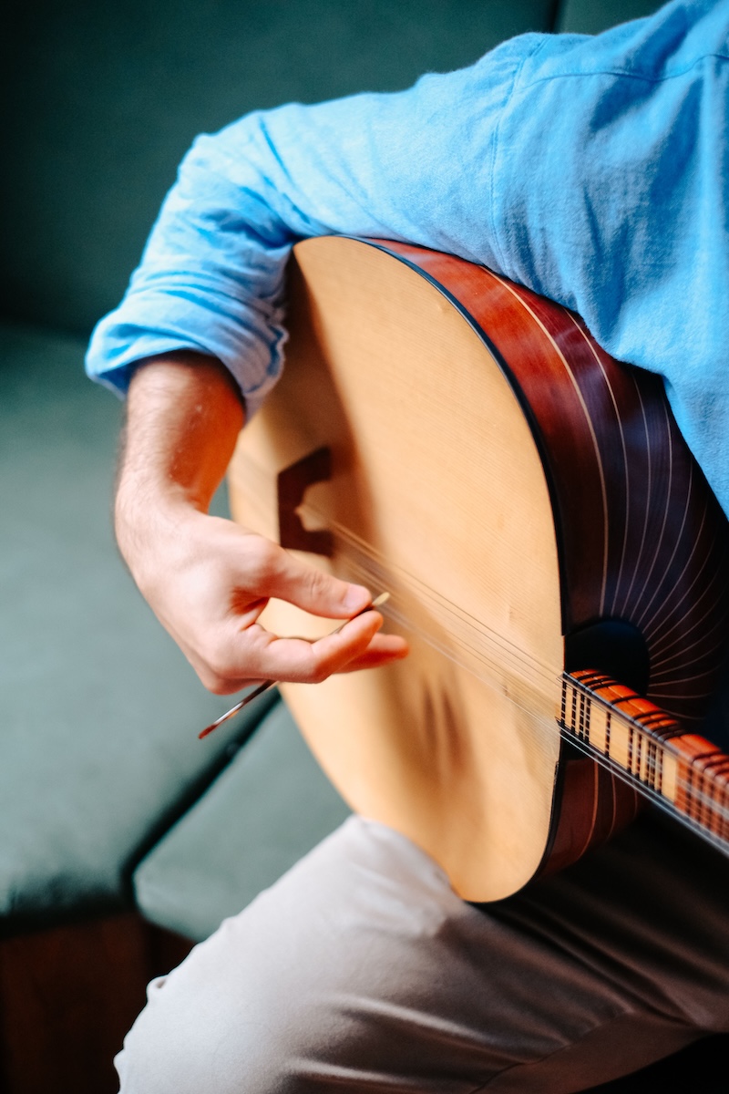 Gusle traditional instrument