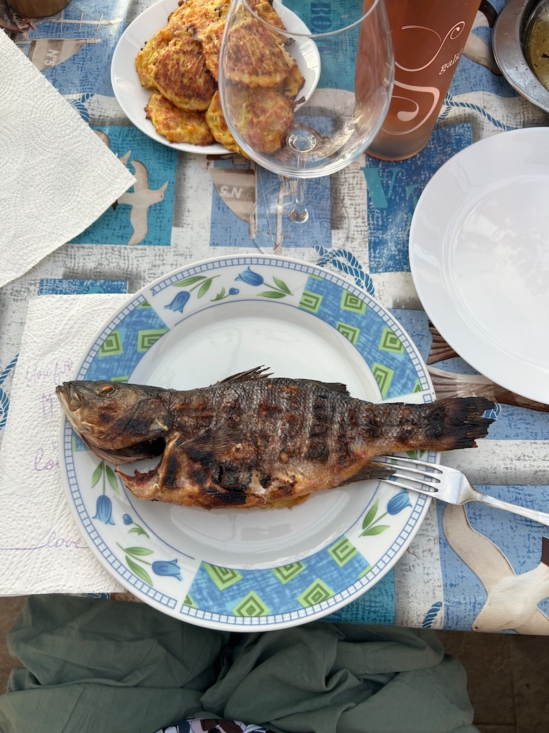Adriatic fish lunch